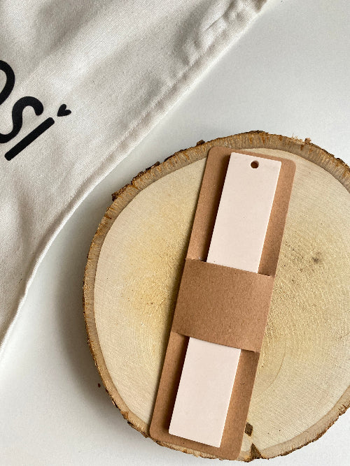Marque page Rose pâle - Bohosi Atelier