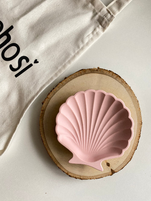 Petit Vide poche coquillage Rose - Bohosi Atelier