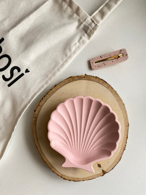 Petit Vide poche coquillage Rose - Bohosi Atelier