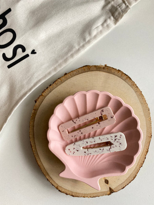 Petit Vide poche coquillage Rose - Bohosi Atelier